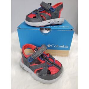 Columbia Toddler Boys Techsun Wave CLOSED TOE walkign hiking sandals size‎ 4